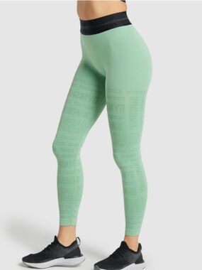 New Gymshark Vision Leggings Mint Green